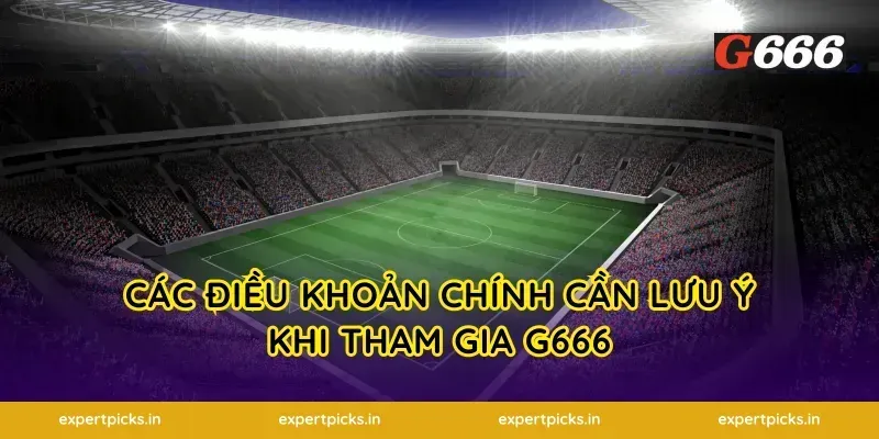 Các điều khoản chính cần lưu ý khi tham gia G666