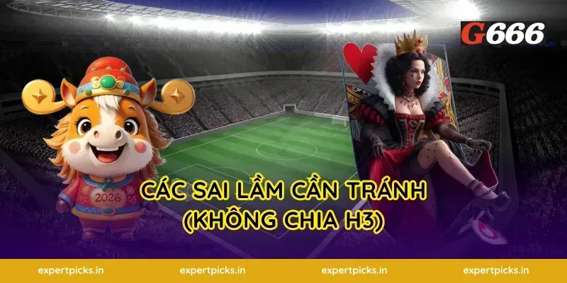 Các sai lầm cần tránh (Không chia H3)
