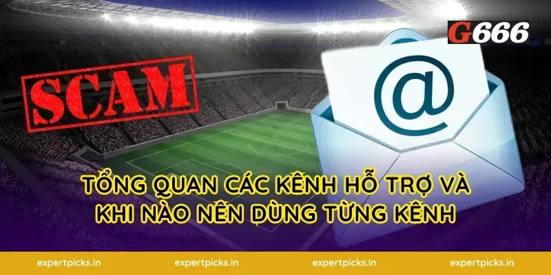 Tổng quan các kênh hỗ trợ và khi nào nên dùng từng kênh